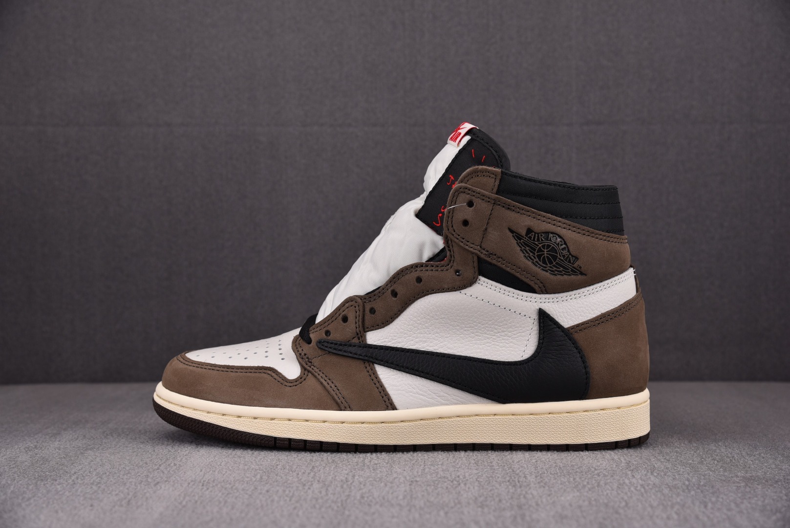 AJ1高帮倒钩鬼脸尺码:40.5-48.5纯原版出品-AirJordan1TravisScottAJ1T