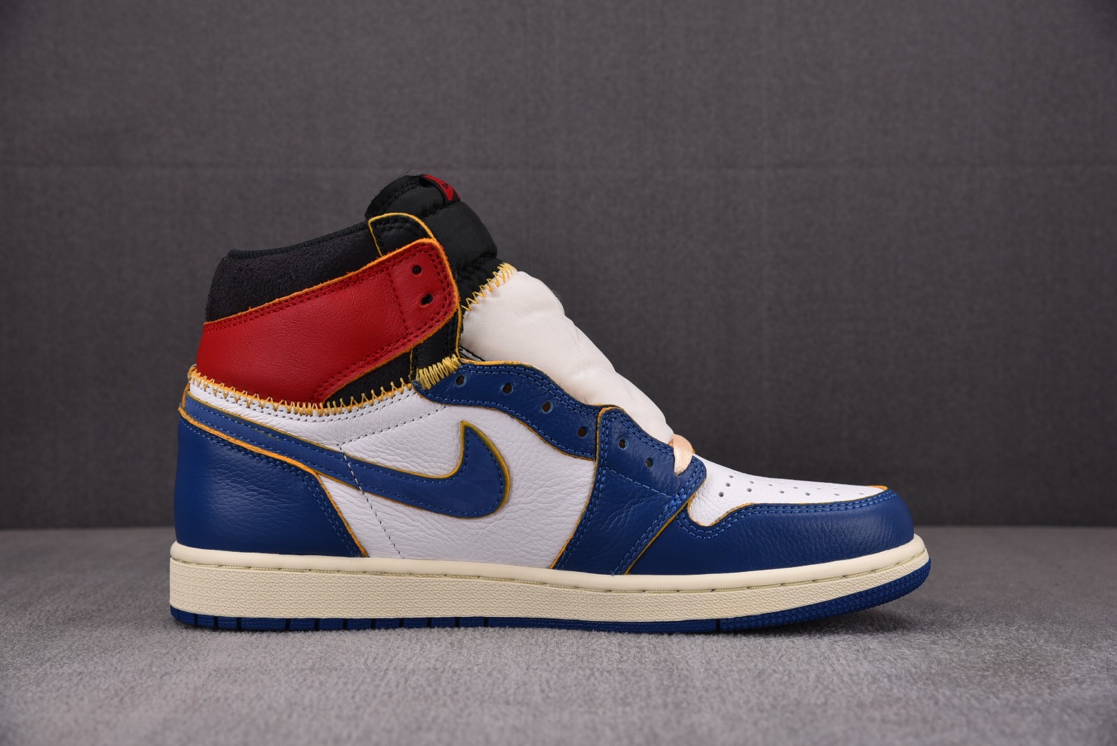 AJ1蓝黑拼接尺码:40.5-48.5纯原版出品-UnionxAirJordan1RetroHighOG