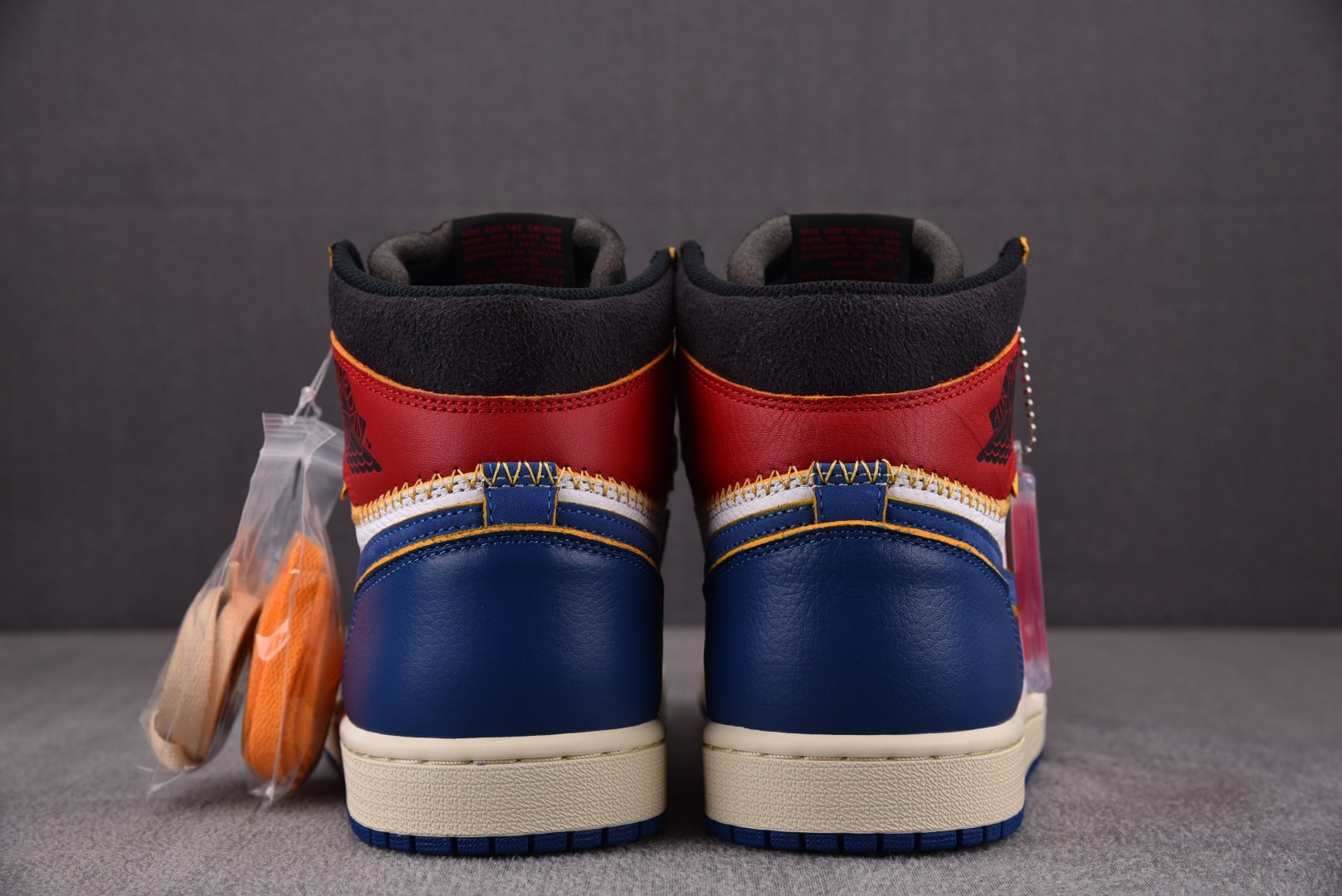 AJ1蓝黑拼接尺码:40.5-48.5纯原版出品-UnionxAirJordan1RetroHighOG