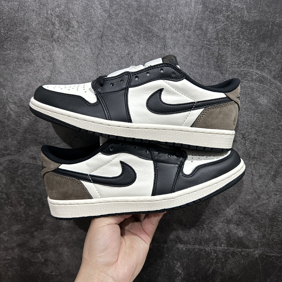 纯原版AirJordanAJ1Low小摩卡CZ0790-102原楦原纸板开发极致一眼正品既视感原厂皮料原