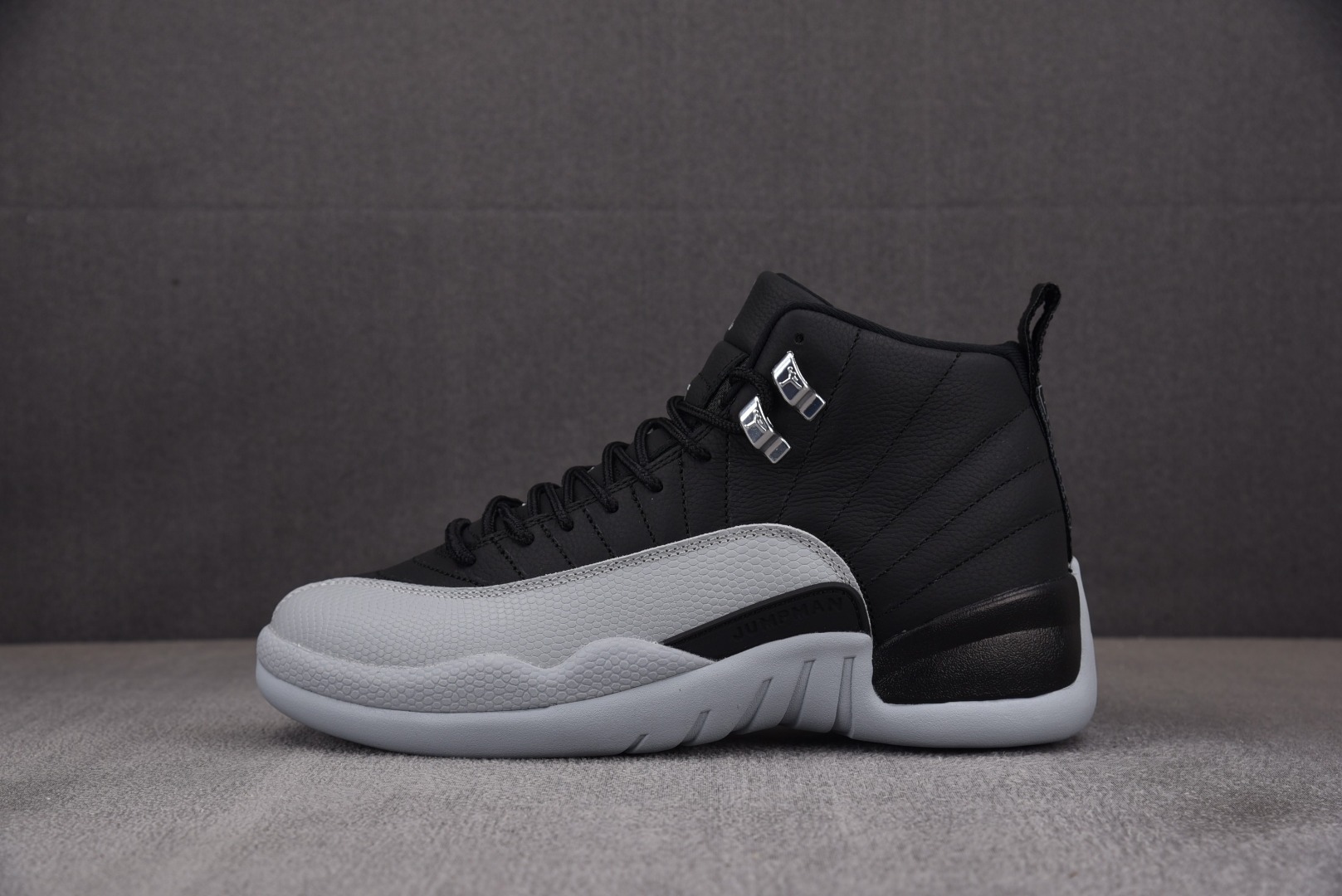 AJ12黑灰尺码:40-47.5纯原版出品-AirJordan12RetroBarons灰黑CT8013