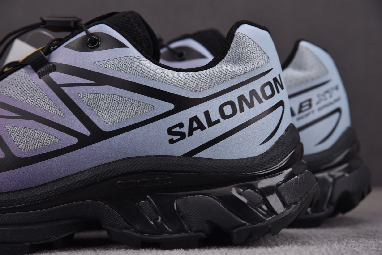 萨洛蒙纯原尺码:36-46.5纯原版出品-SalomonXT-6ChromaticBlueFog彩色渐变