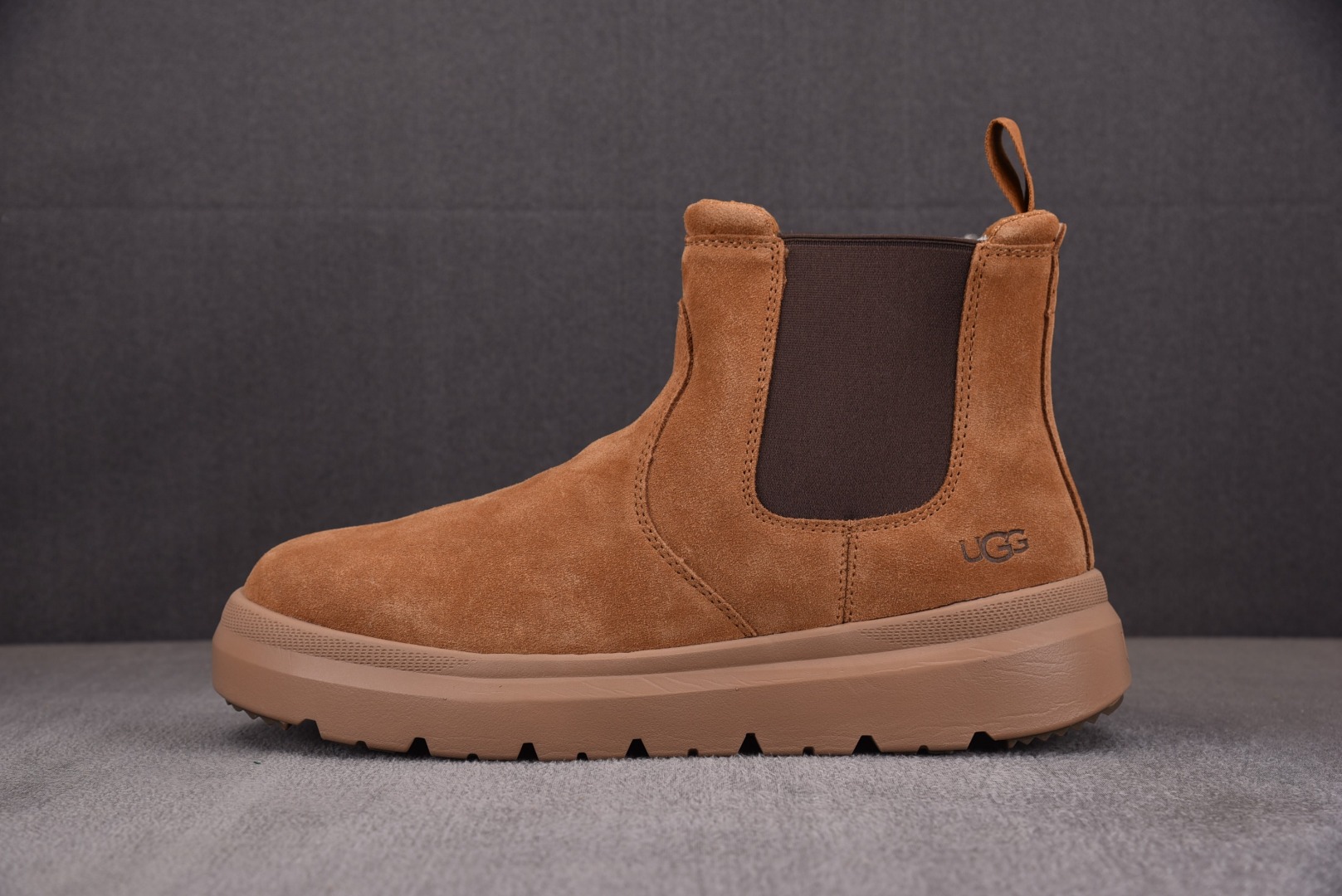 Ugg纯原尺码:40-45纯原版出品-UGGBurleighChelseaBootChestnut栗色切