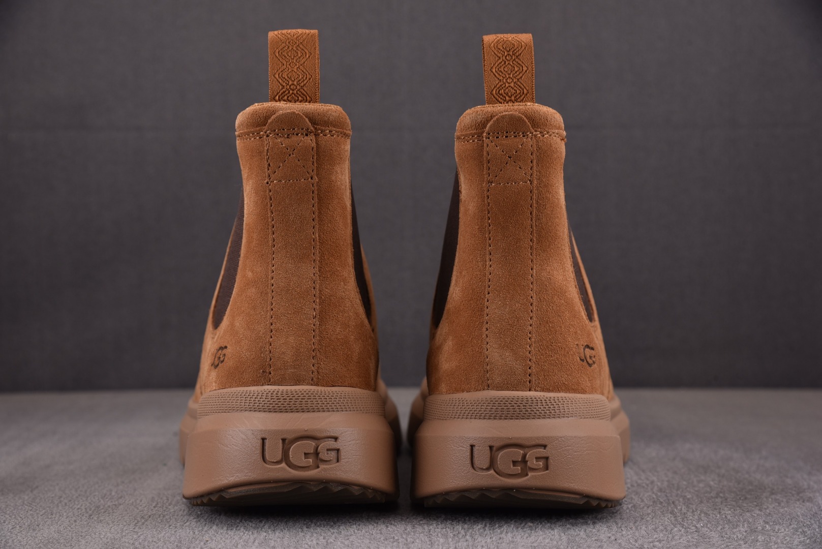 Ugg纯原尺码:40-45纯原版出品-UGGBurleighChelseaBootChestnut栗色切