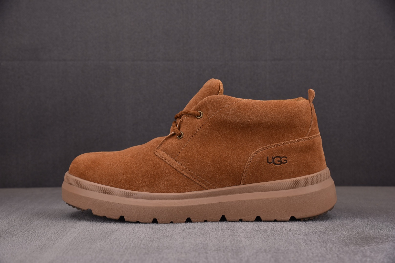 Ugg纯原尺码:40-45纯原版出品-UGGBurleighChukkaBootChestnut栗色伯利