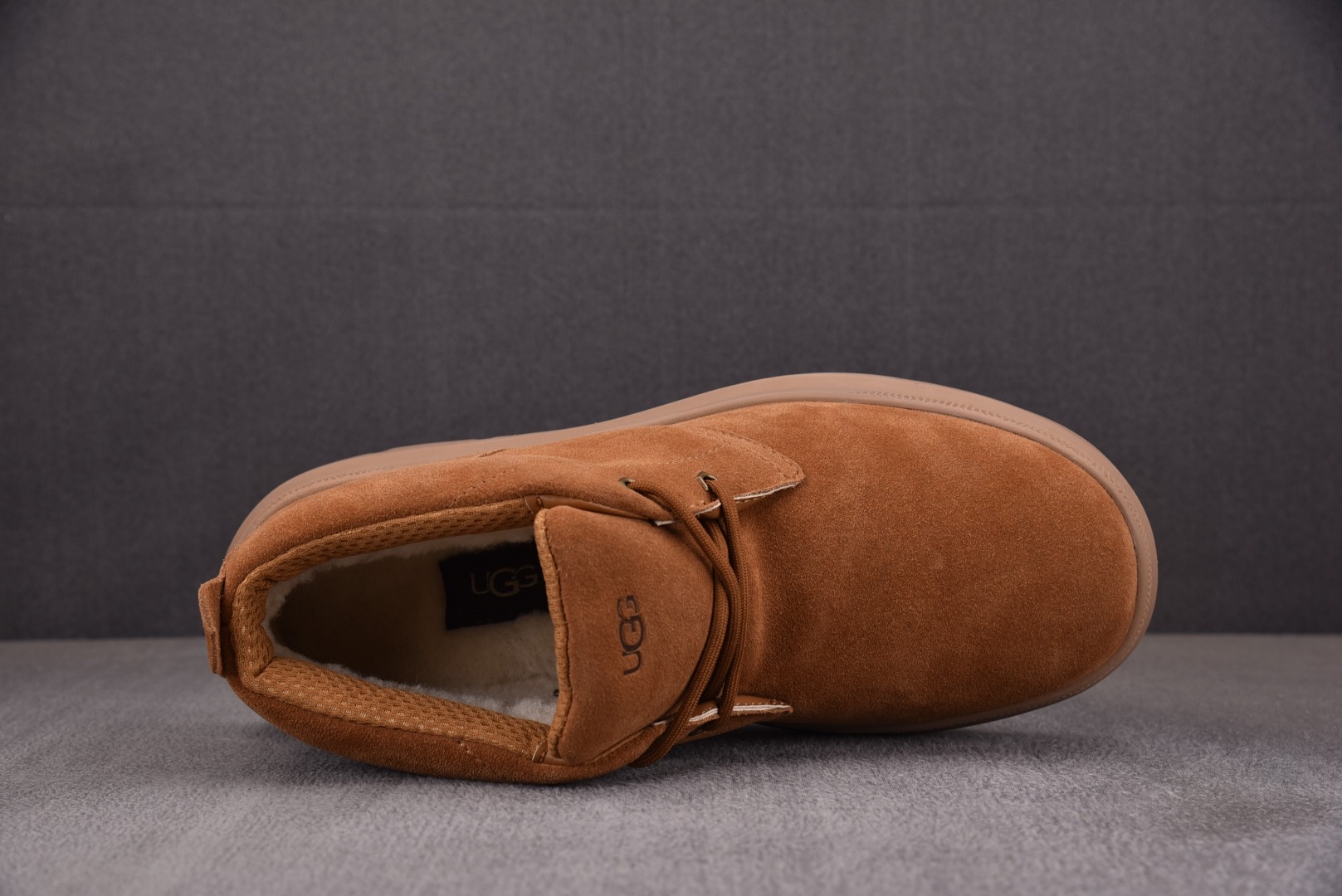 Ugg纯原尺码:40-45纯原版出品-UGGBurleighChukkaBootChestnut栗色伯利