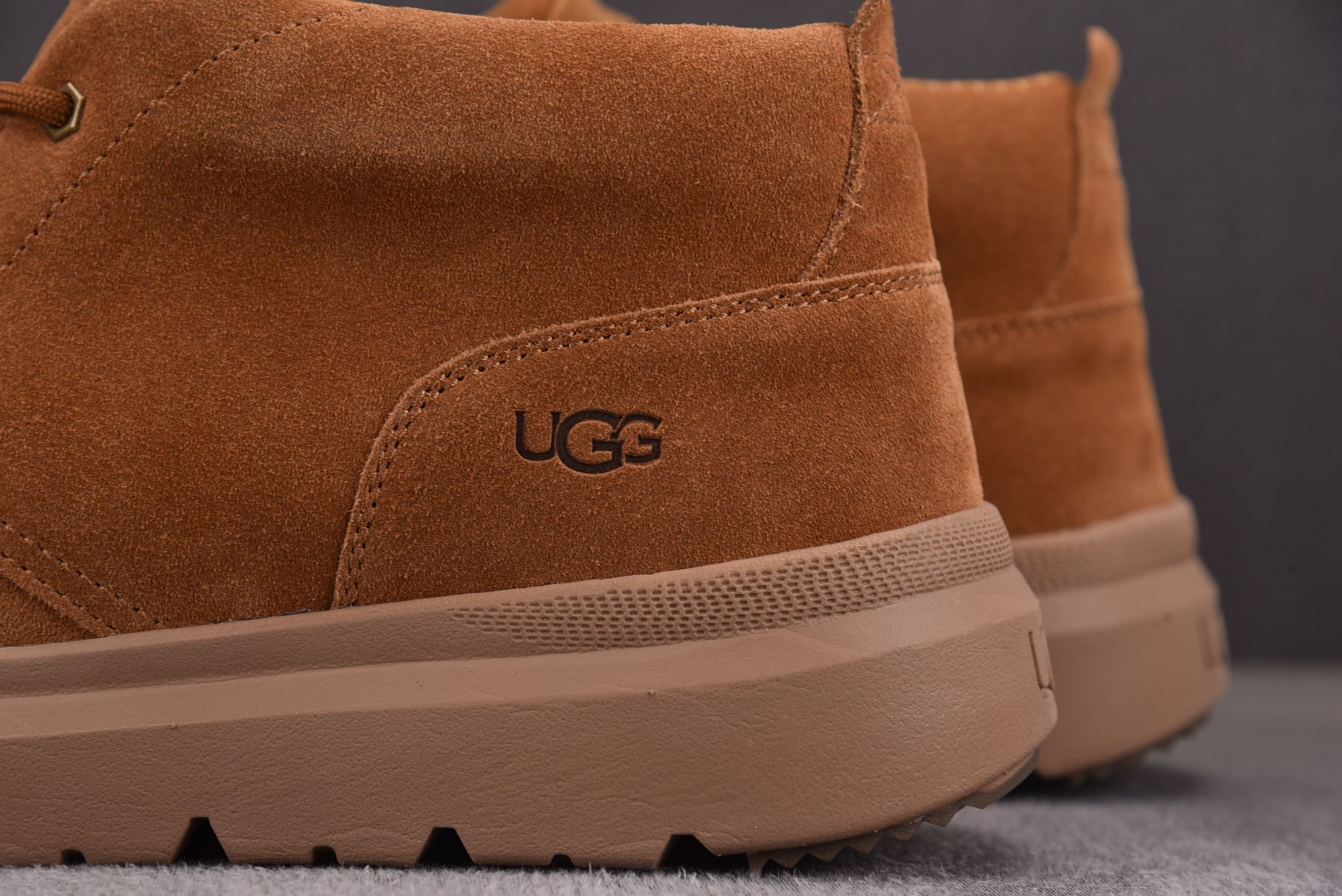 Ugg纯原尺码:40-45纯原版出品-UGGBurleighChukkaBootChestnut栗色伯利