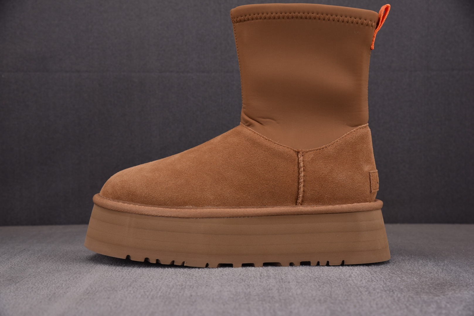 Ugg纯原尺码:35-40纯原版出品-UGGClassicDipperBootChestnut迪普弹力款