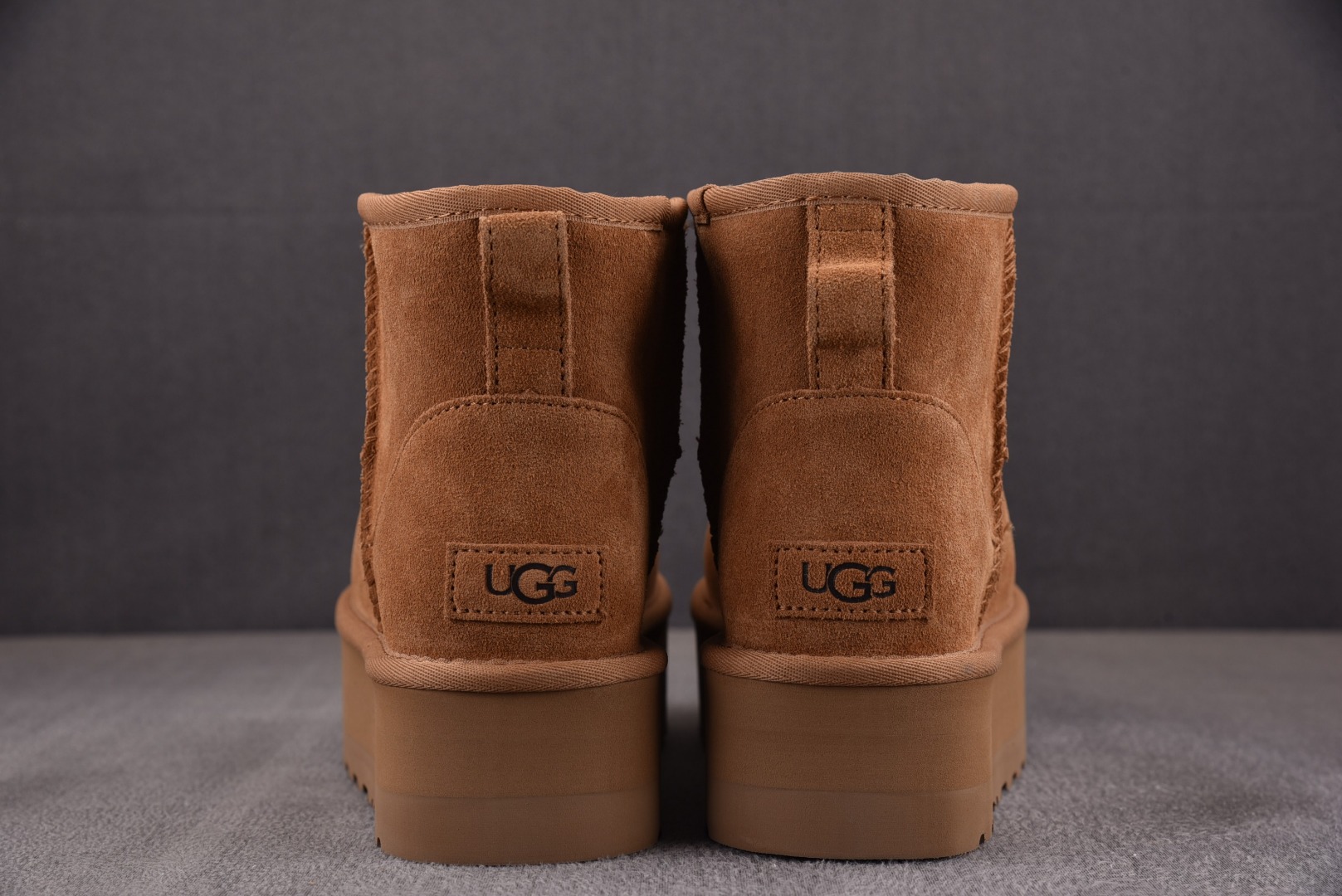 Ugg纯原尺码:35-40纯原版出品-UGGClassicMiniPlatformBootChestnu