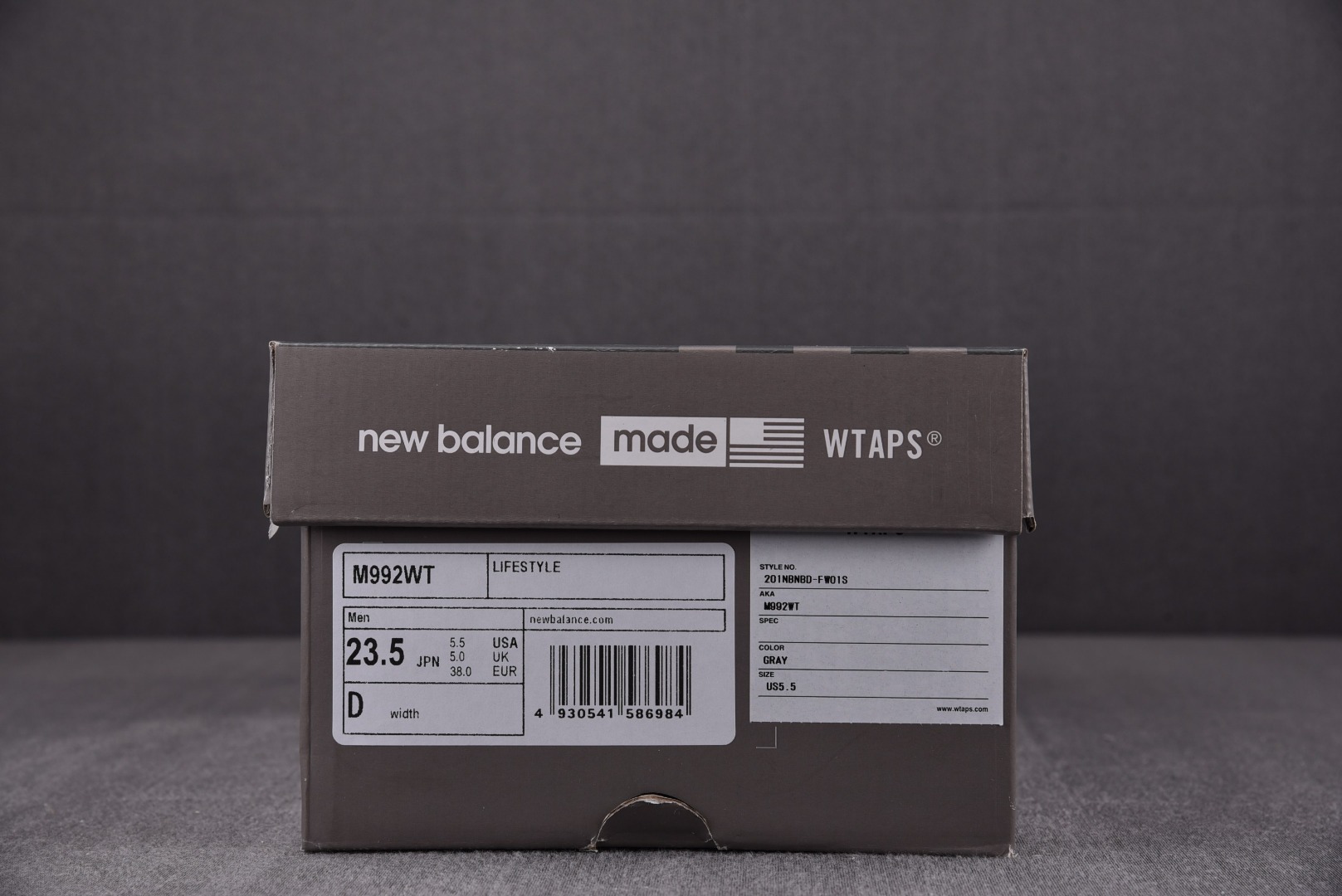 NB992灰银联名款尺码36-46纯原出品-WTAPSxNewBalance992OliveDrab灰银