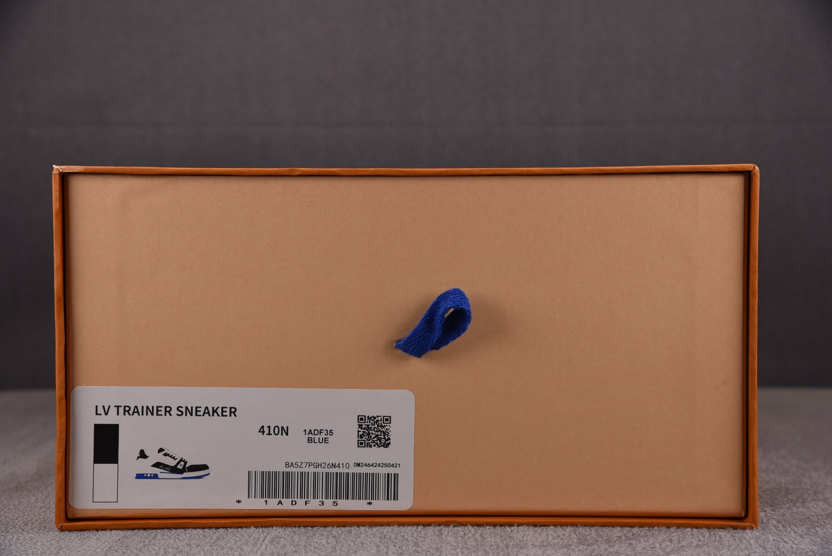 LV驴牌尺码:39-45纯原版出品-LOUISVUITTONTrainer白黑蓝YZ023-6尺码434