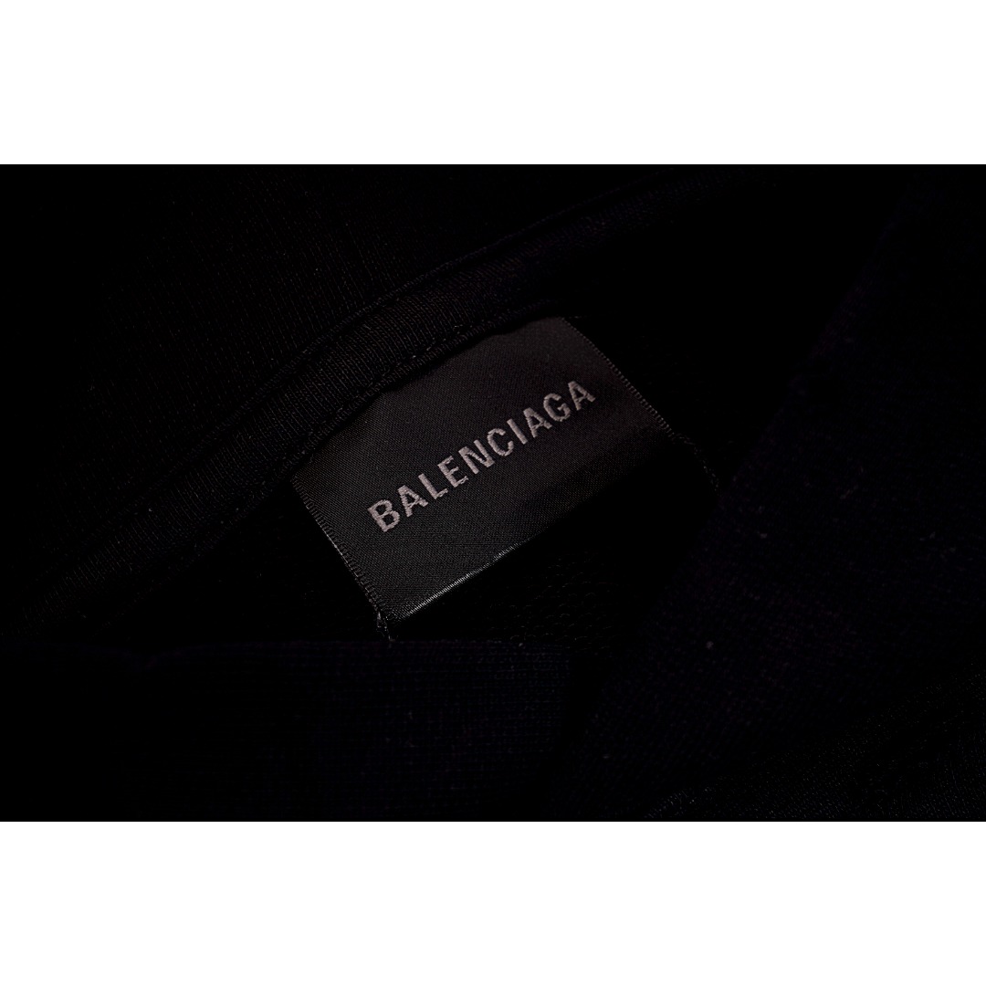 Balenciaga/巴黎世家 自由女神图案印花连帽长袖卫衣