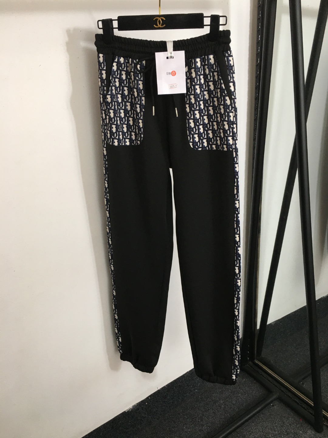 Dior Wholesale
 Clothing Pants & Trousers Black White Casual