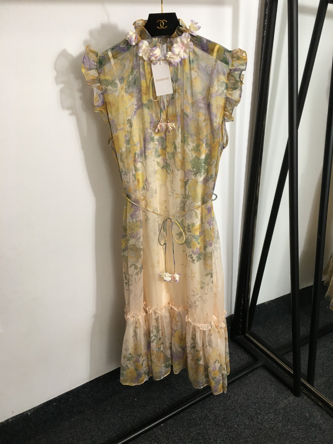 à vendre en ligne
 Zimmermann Vêtements Robes Débardeur Jaune