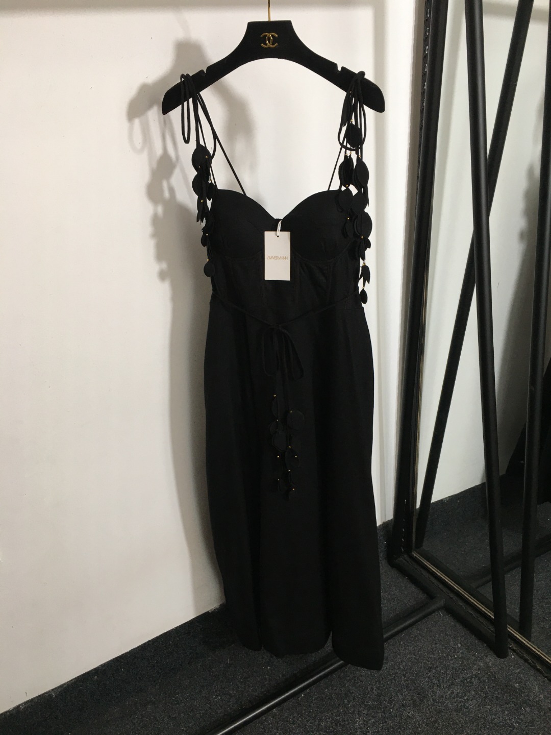 Zimmermann Ropa Vestidos Negro Blanco