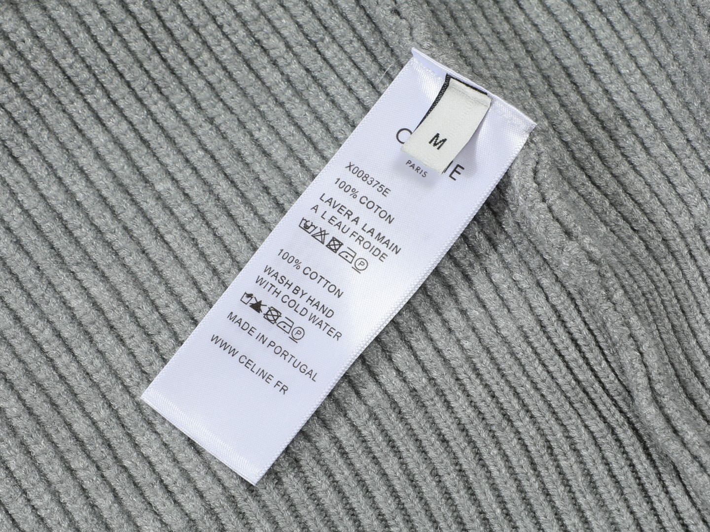 Celine 23FW Logo Sweater: Premium Wool Blend, Laser Cut Embroidery, S-XL Sizes - 图片 9