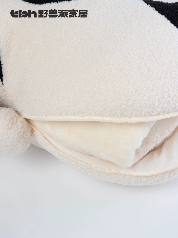 THE BEAST Panda Pong Pong 2-in-1 Cushion & Blanket - Comprehensive 4