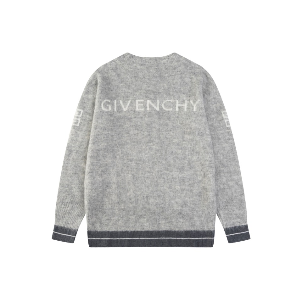 22FW GVC Lettered Sweater: Nozzle Comparison and Market Mapping in Grey, XS-L Sizes - 图片 3
